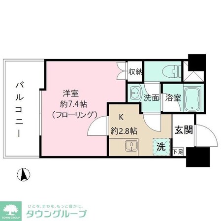 Wist新宿の物件間取画像